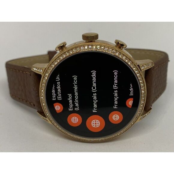 Fossil Gen 4 Authentic Digital Dial Smart Watch Custom Band FTW6011 BA128 - Picture 6 of 12